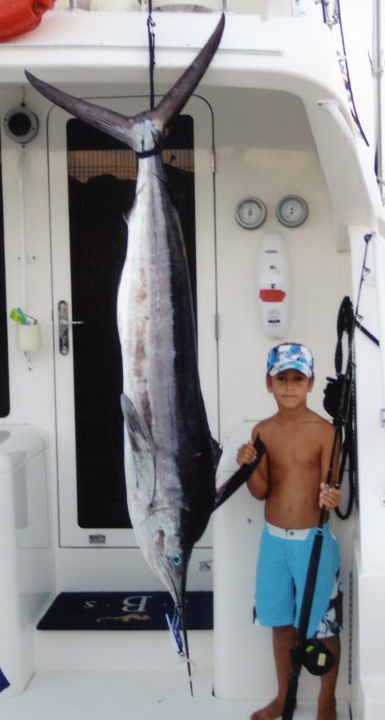 World-record small-fry catch - white marlin