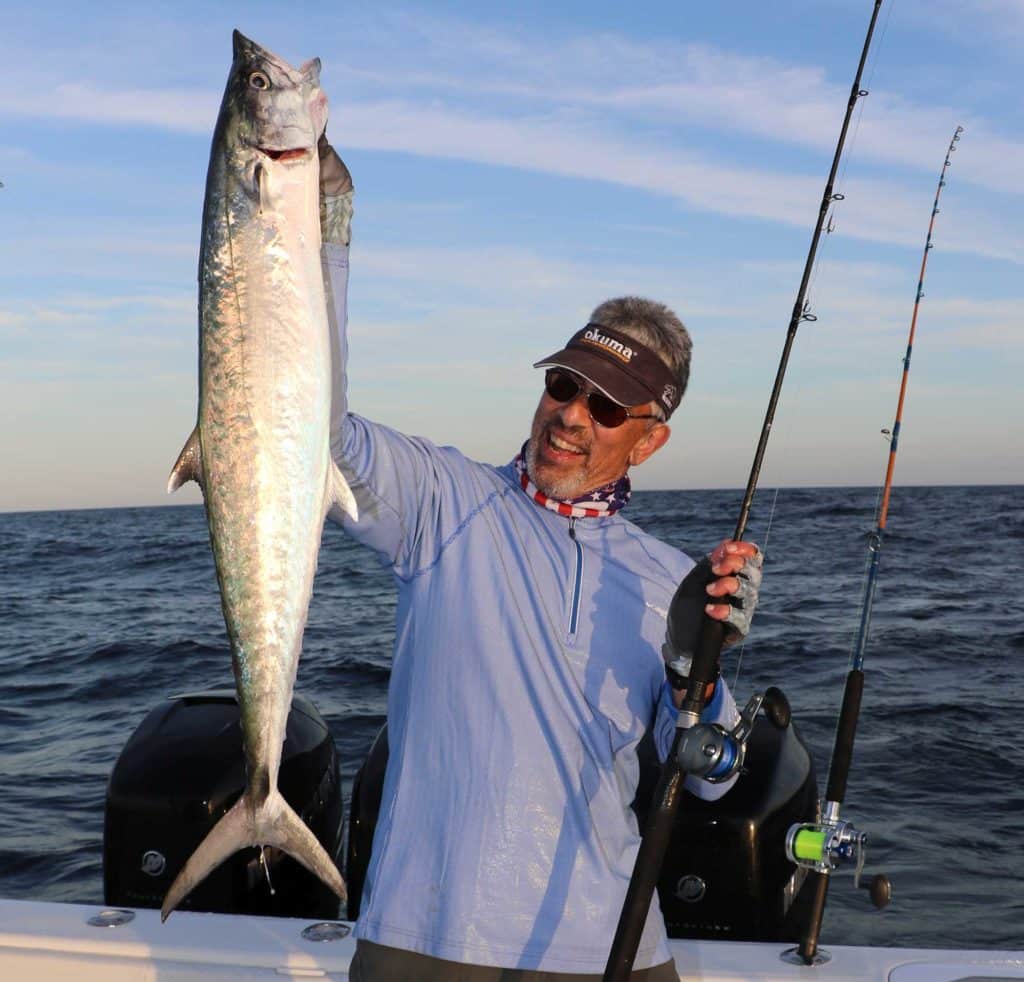 Catching Kingfish Off Cape Canaveral, Florida