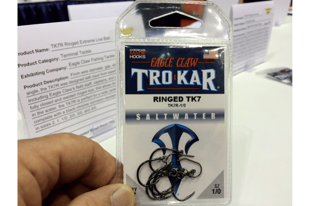 Eagle Claw Trokar TK7R Ringed Extreme Live Bait Hooks