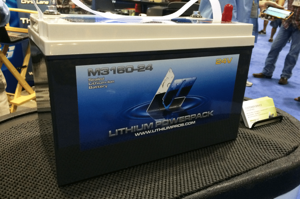 Lithium Pros Lithium Powerpack M3160-24 24V Sealed Lithium-Ion Marine Battery