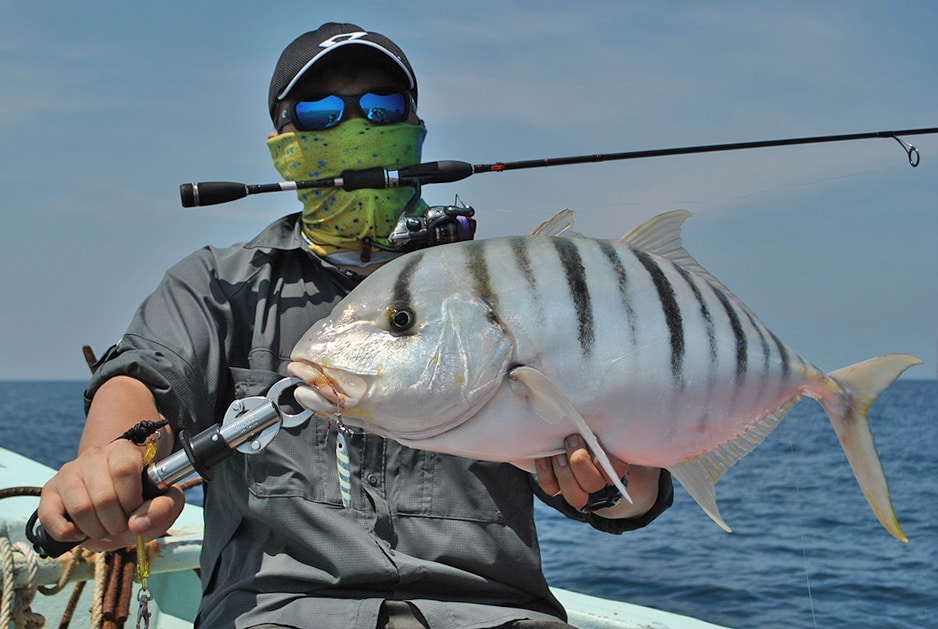 Golden Trevally Fishing Photo