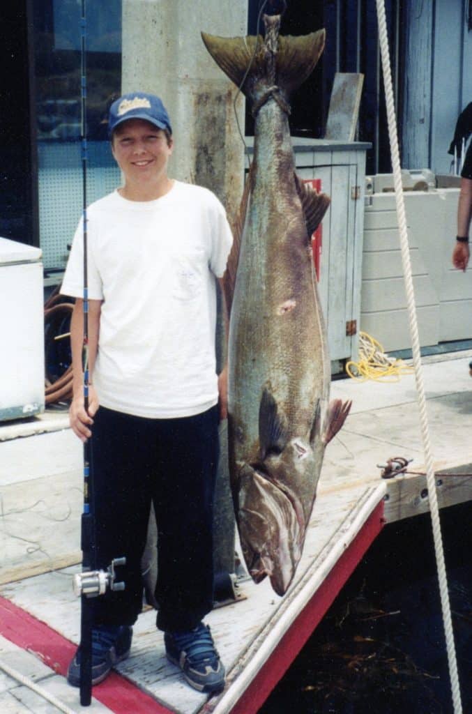 59-POUND WHITE SEABASS