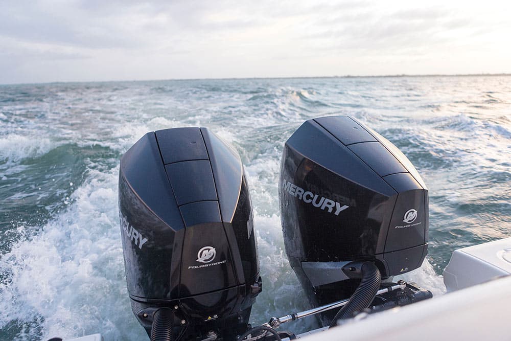New Mercury V-6 Outboards