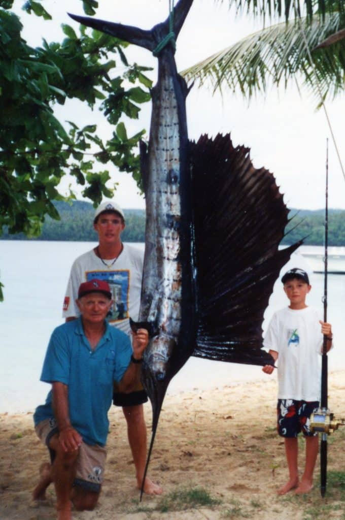 World-record small-fry catch - Pacific sailfish