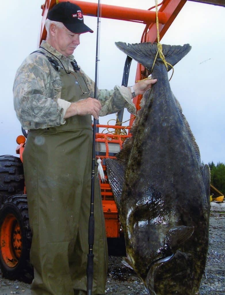 Greatest Fly-Fishing World Records - Pacific halibut