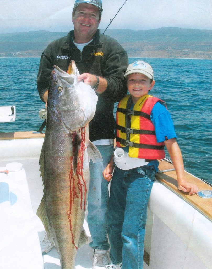 World-record small-fry catch - white seabass