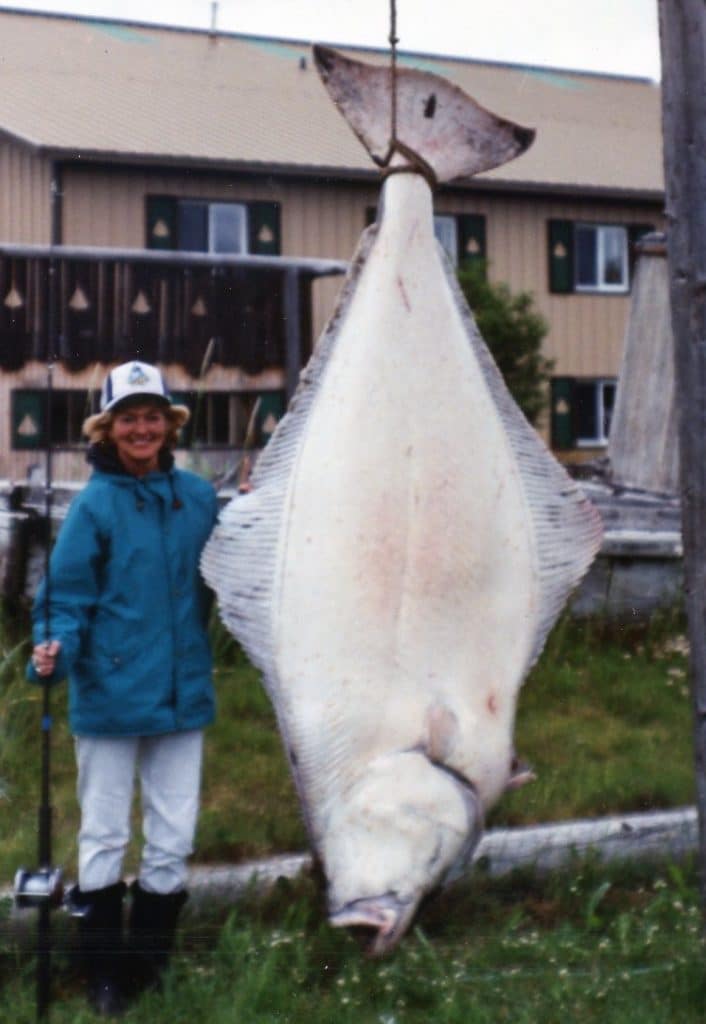 368-POUND PACIFIC HALIBUT, 80-POUND LINE CLASS