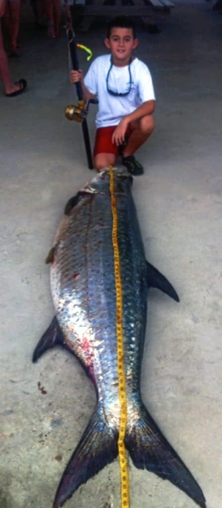 World-record small-fry catch - tarpon