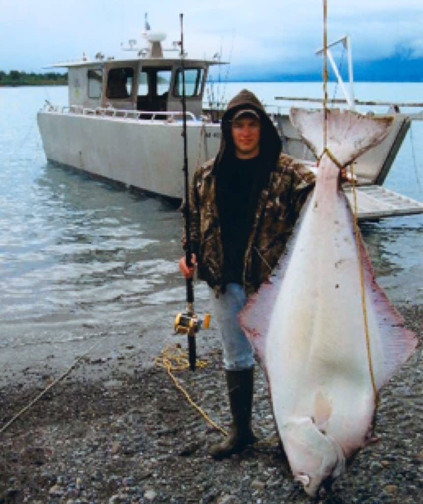 124-POUND HALIBUT