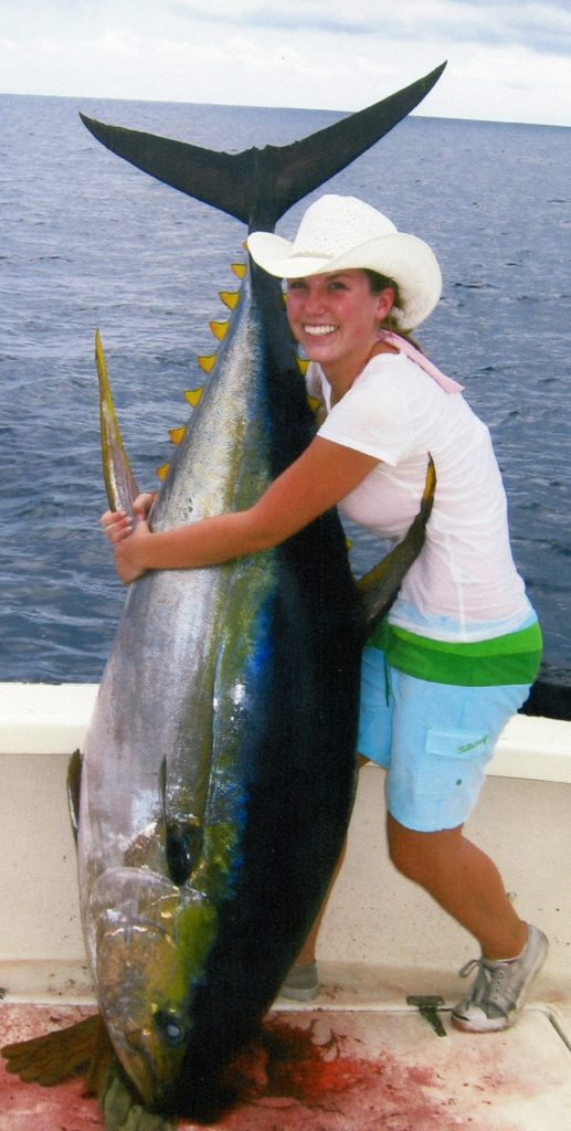 250-POUND YELLOWFIN TUNA