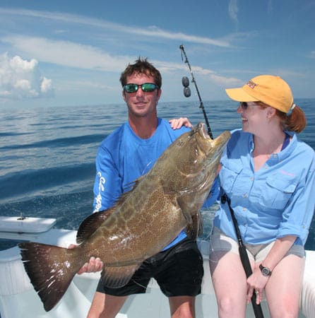 32 - olander - big black grouper, angler and mate (h), 8-30-05.jpg