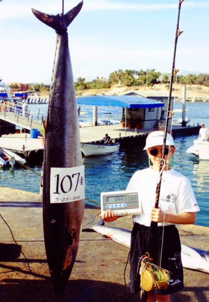 World-record small-fry catch - wahoo