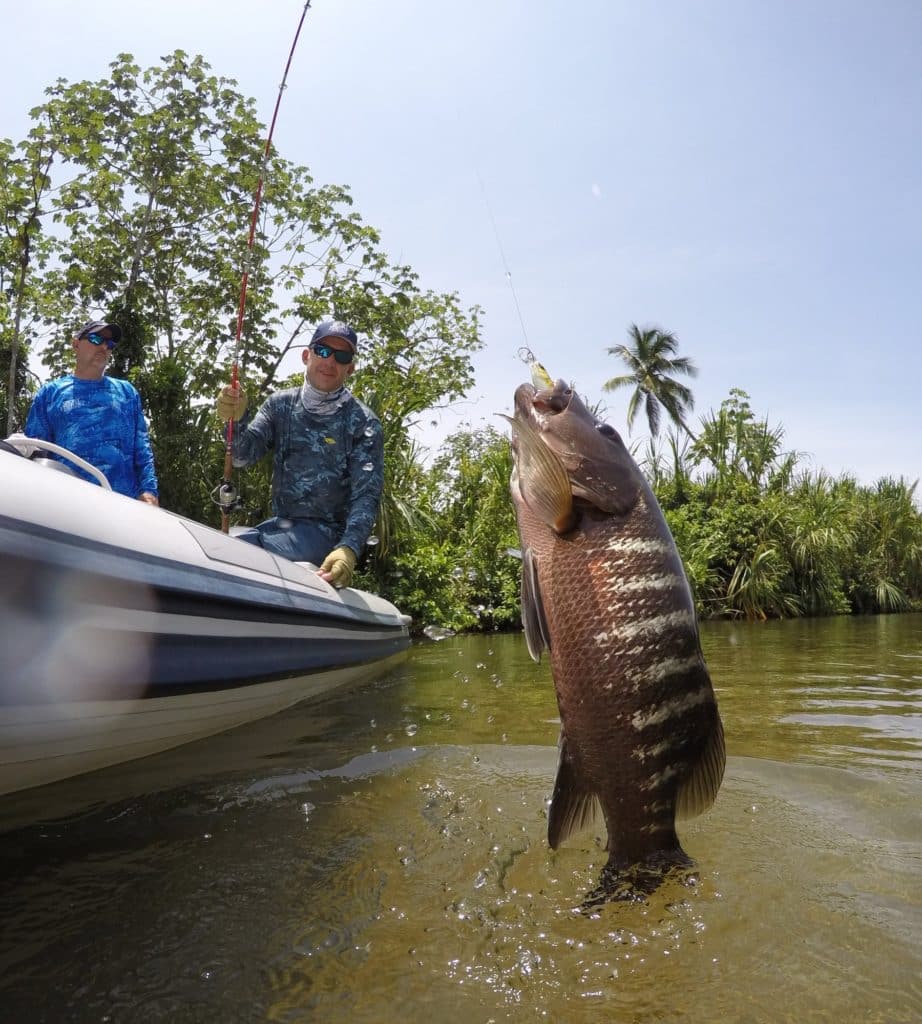 San Blas Islands Panama fishing cubera snapper