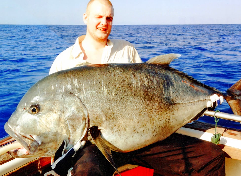 giant trevally fishing records