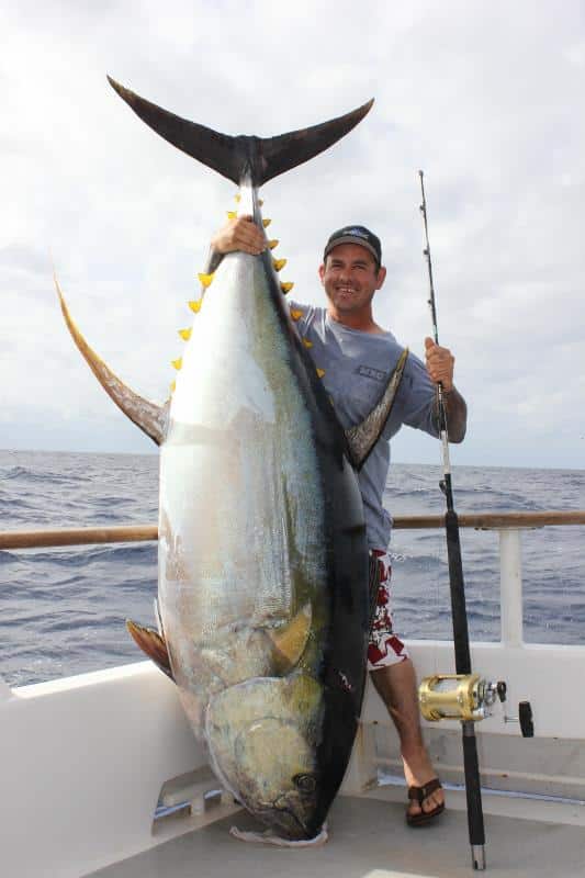 Pacific Long-Range Angler Lands Potential World-Record Yellowfin