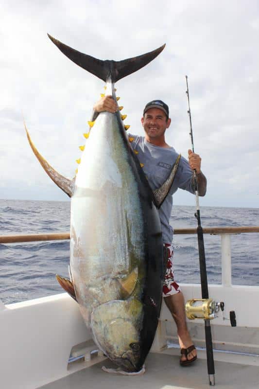 Pacific Long-Range Angler Lands Potential World-Record Yellowfin Tuna