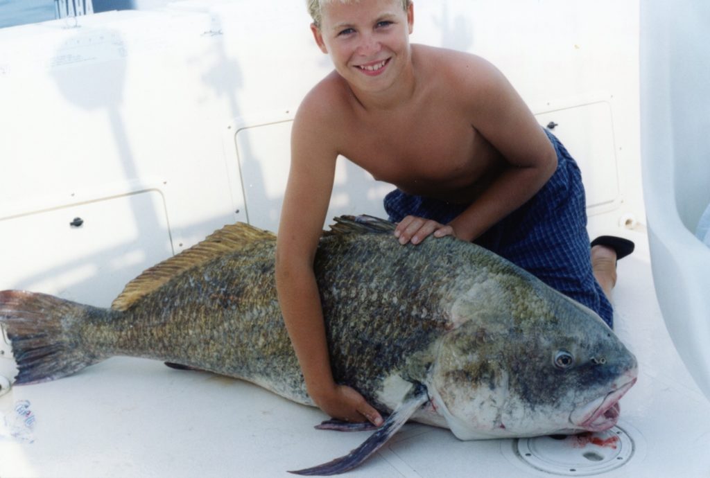 105-POUND BLACK DRUM