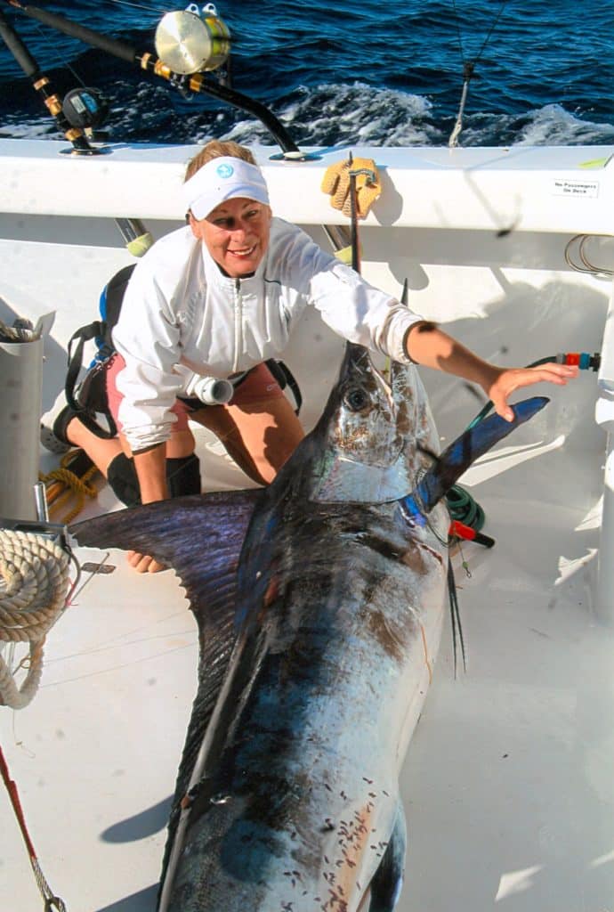 209-POUND, 6-OUNCE STRIPED MARLIN, 4-POUND LINE CLASS