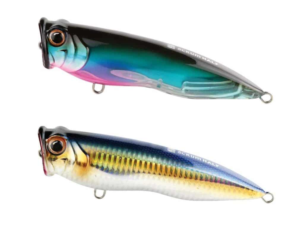 Topwater lures from FishLab and Fish Inc.