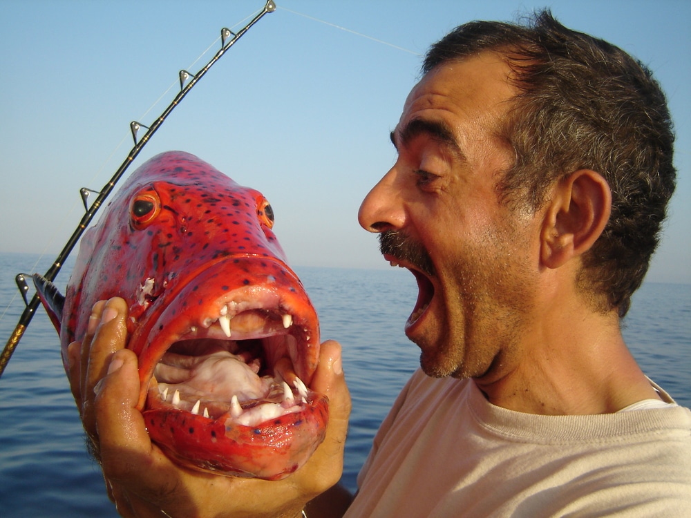 Coral Trout Fishing Photo