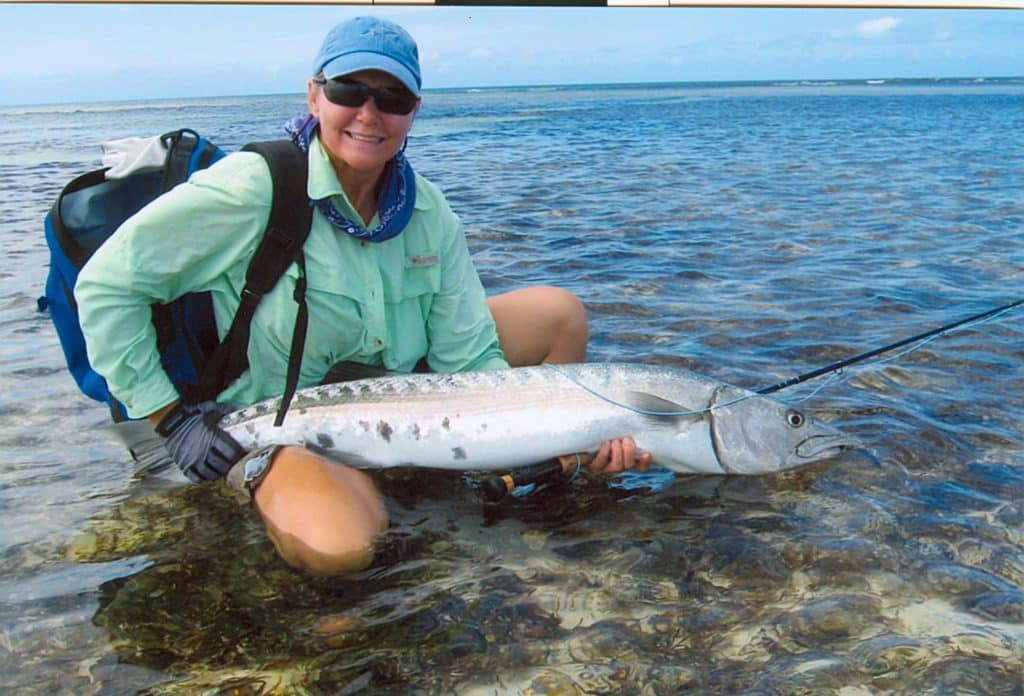 60-POUND GREAT BARRACUDA, 16-POUND TIPPET