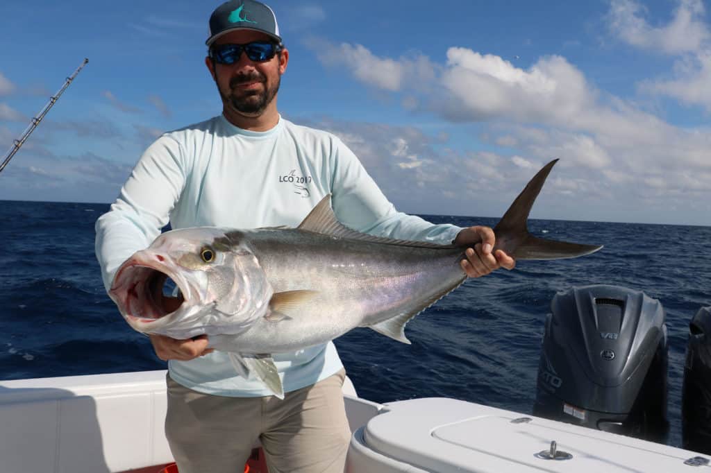 Amberjack caught on the Contender 44FA