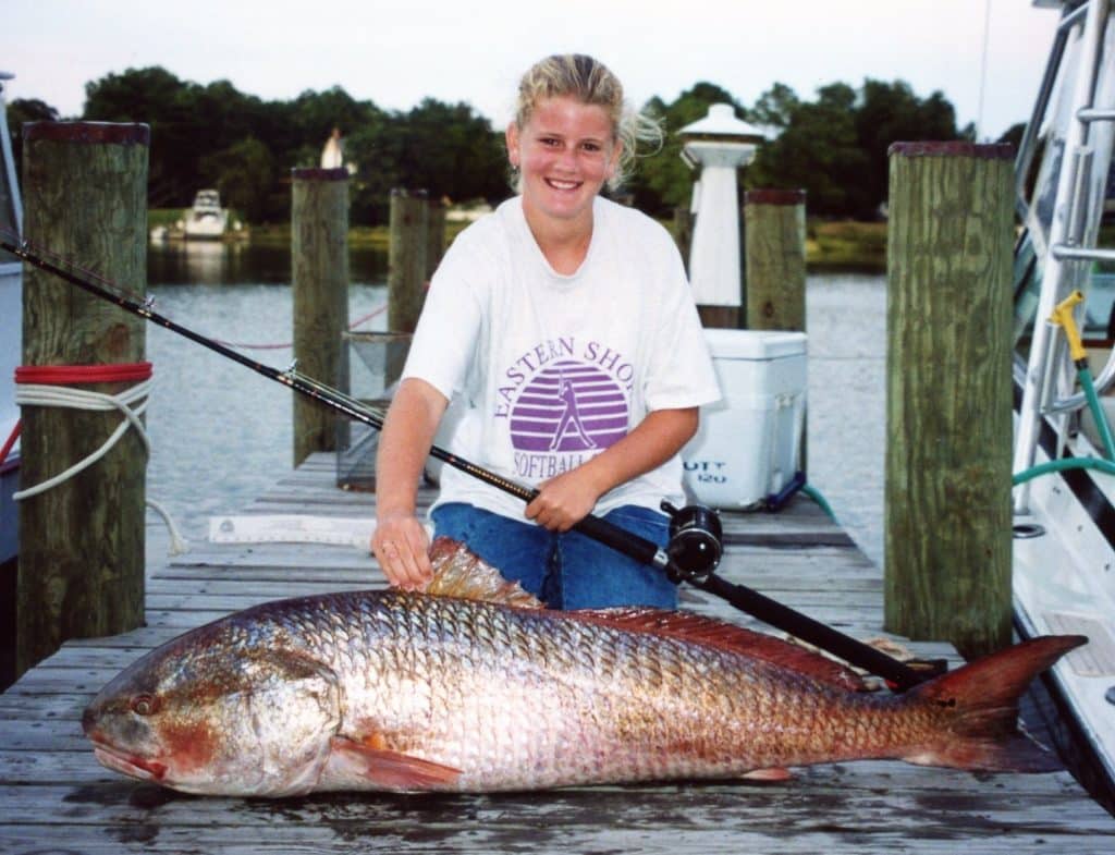 World-record small-fry catch - red drum