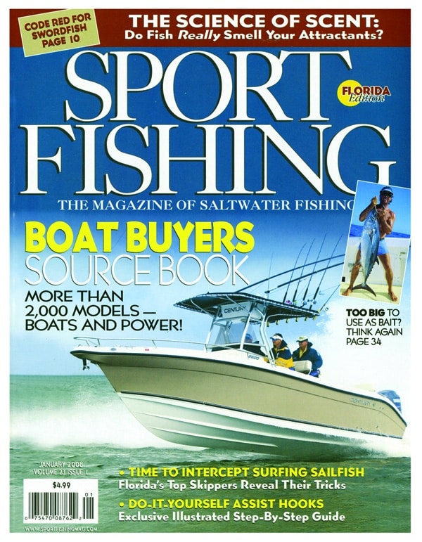 Florida Sportsman Fishing Lot Of 4 Back Issue Magazines 2008