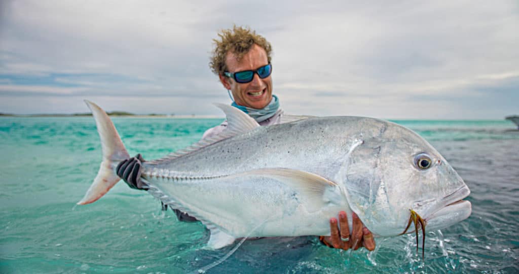 Personal record for a giant trevally