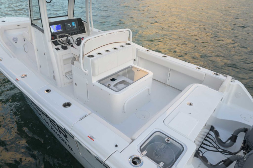 Seakeeper 1 unit on a Sea Hunt boat