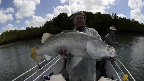 Video: Sight-casting Barramundi