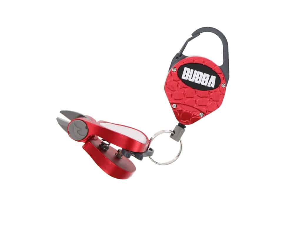 The Bubba Nipper & Tether make cutting fishing line a breeze