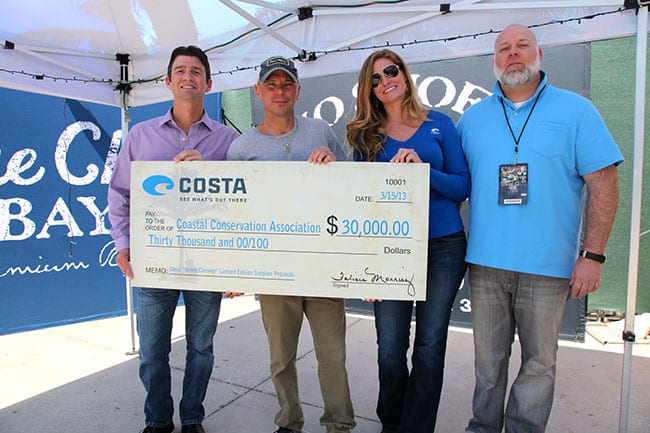 Costa and Chesney partner with CCA in 2013 Sport Fishing Mag