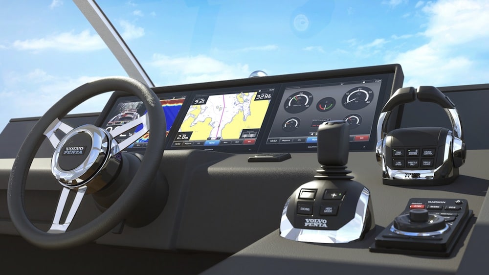 Volvo Penta's New Glass Cockpit Helm Station