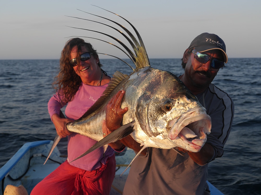 Record Roosterfish on Fly