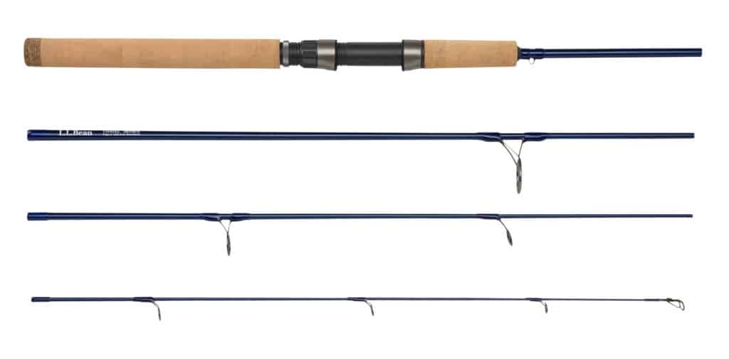 L.L. Bean Travel Series Four-Piece Spinning Rods