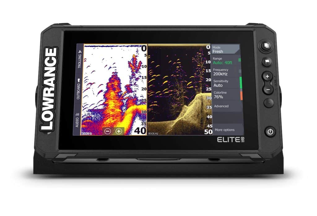 Lowrance Elite FS/ActiveTarget fish finder