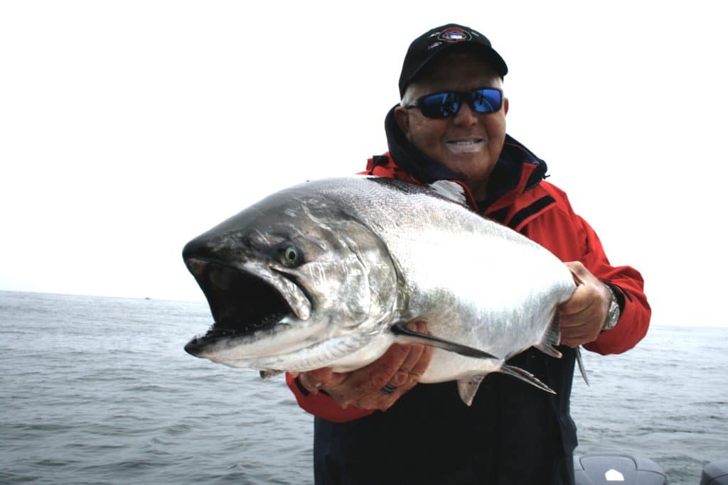 King Salmon Fishing Turns Red Hot Outside California's Bodega Bay