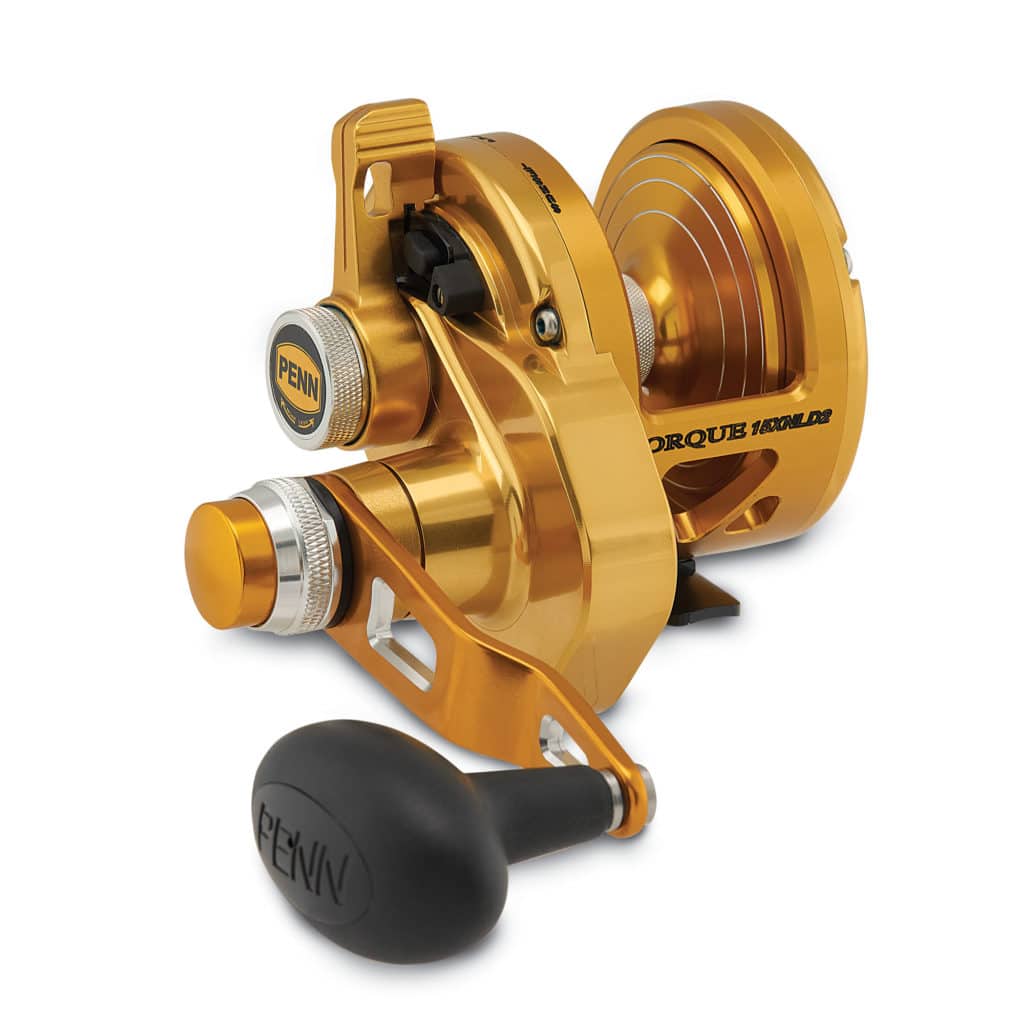 Penn Reels’ Torque lever-drag two-speeds