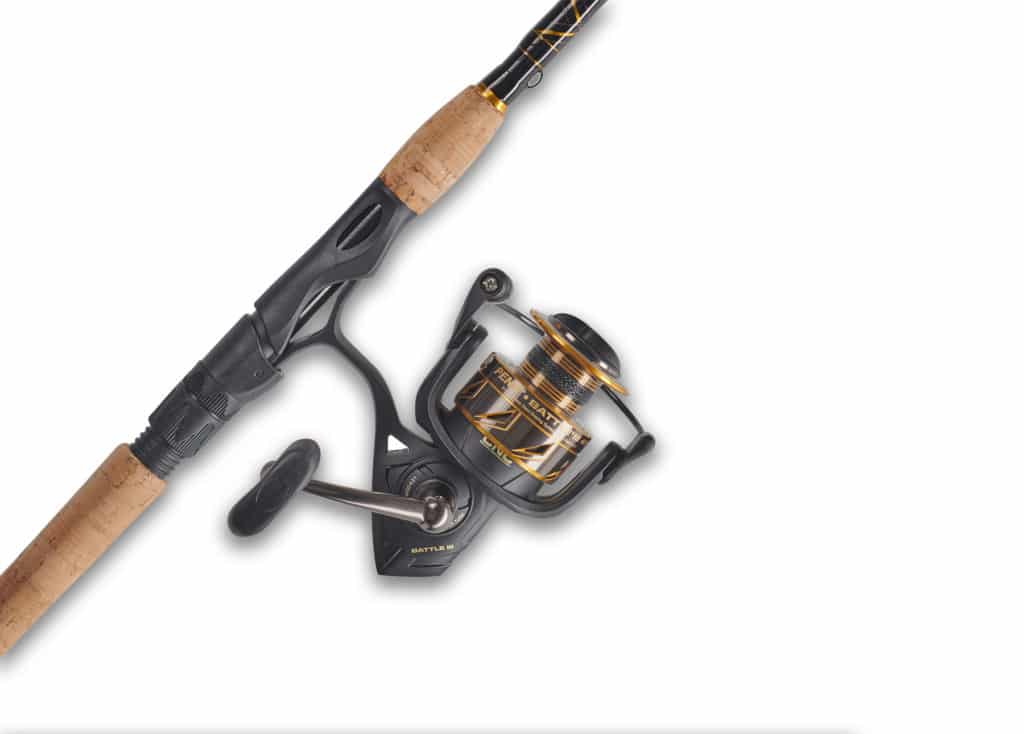 The Penn Battle III Combo offers a solid rod and reel for a variety of fishing locations