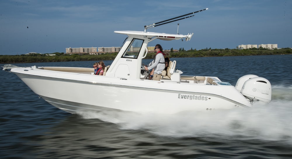 Everglades New 255cc Fishing Boat