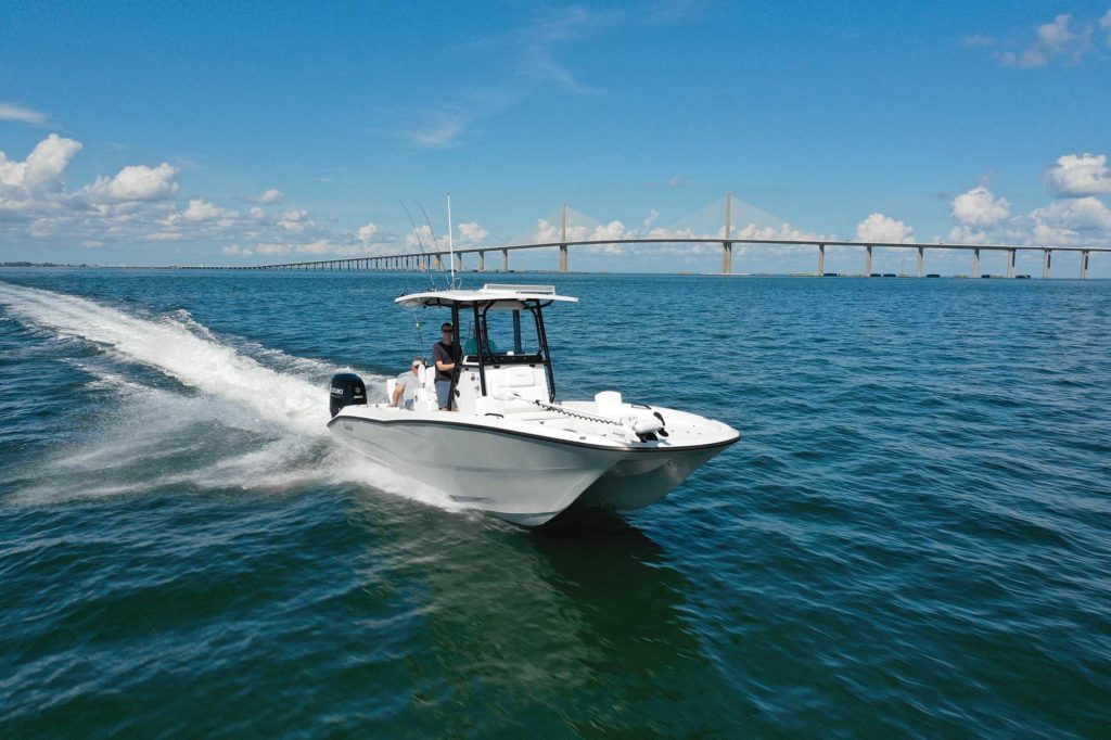 Sea Cat 260 running shot