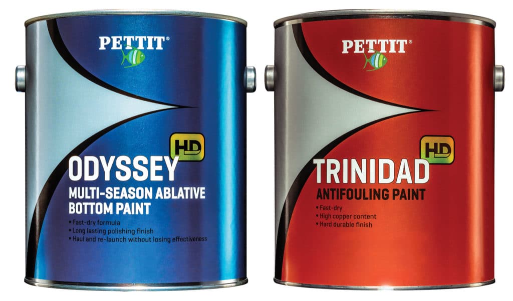 Pettit Marine Paint Odyssey HD and Trinidad HD