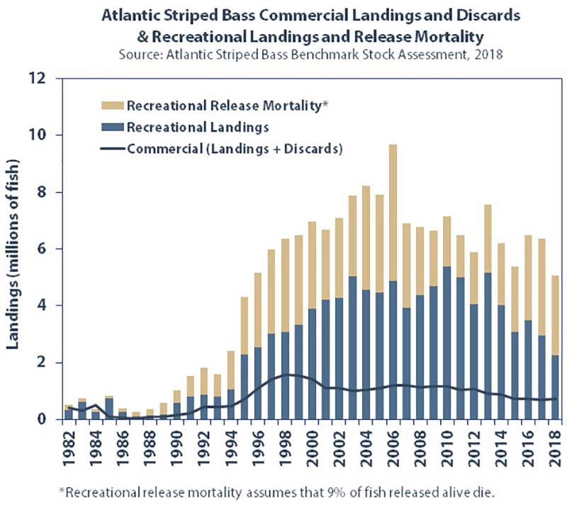 ASMFC graphic showing recreational landings