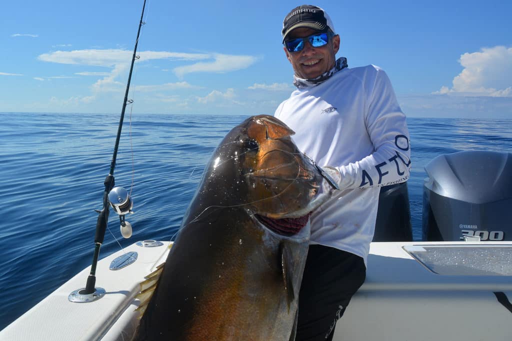 Giant amberjack caught off South Carolina coast