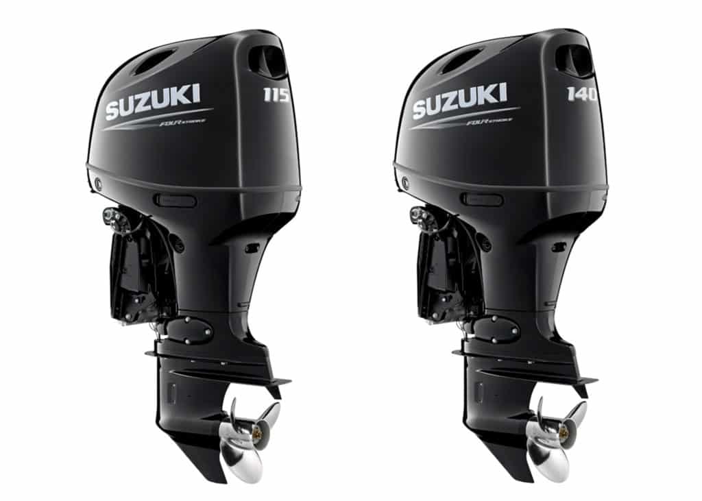 New Suzuki 115 and 140 outboards