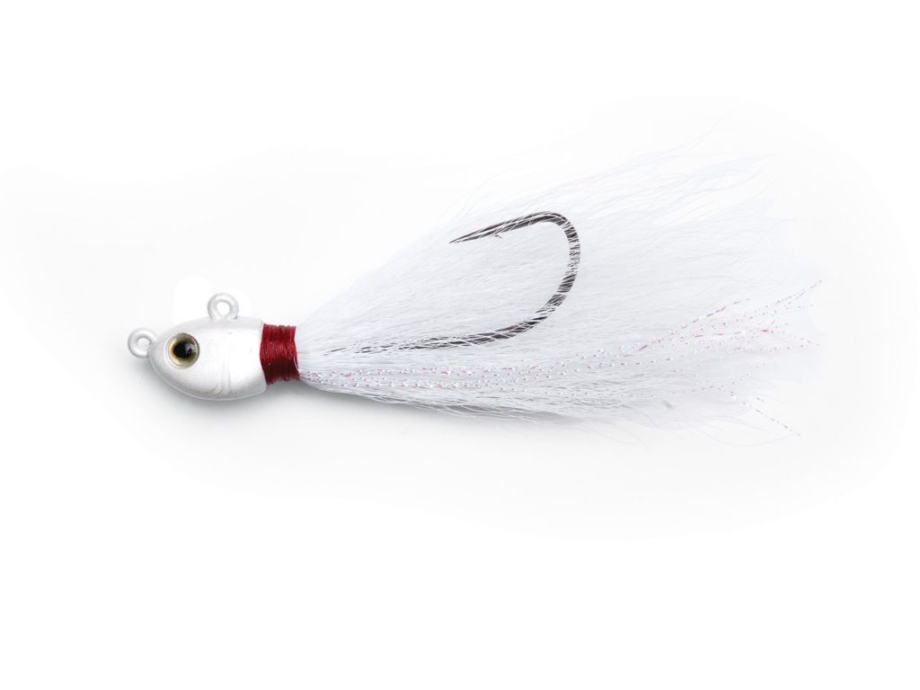 The bucktail jig can target a number of species