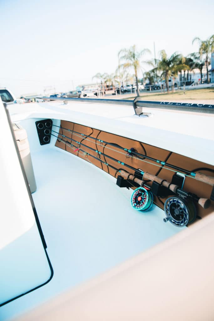 Xplor Boatworks X7 rod storage