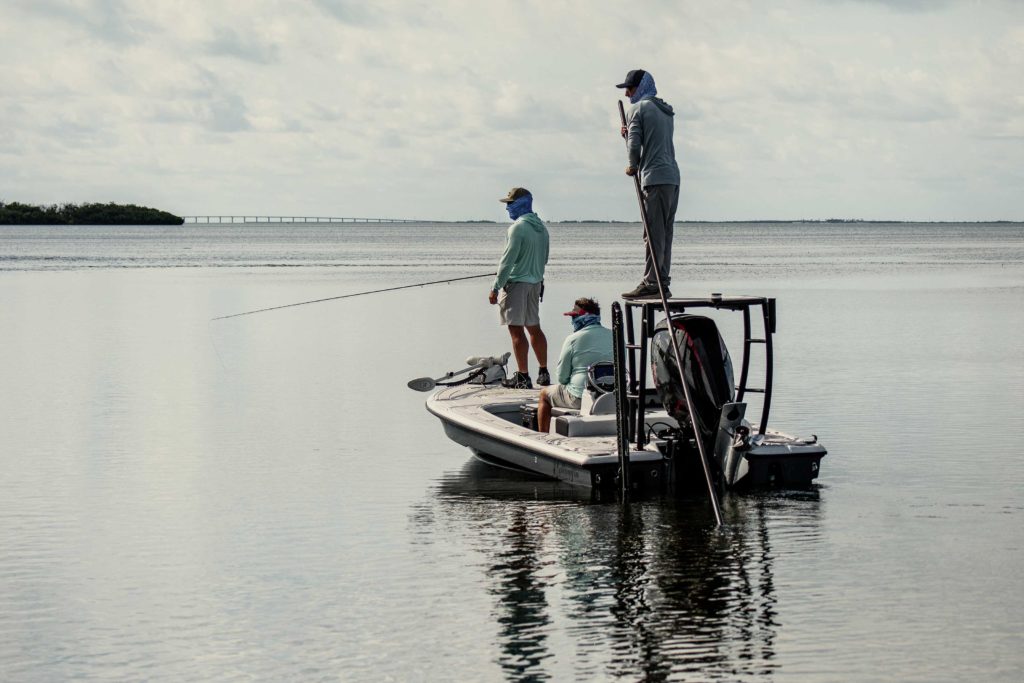 Yellowfin 17CE with multiple anglers