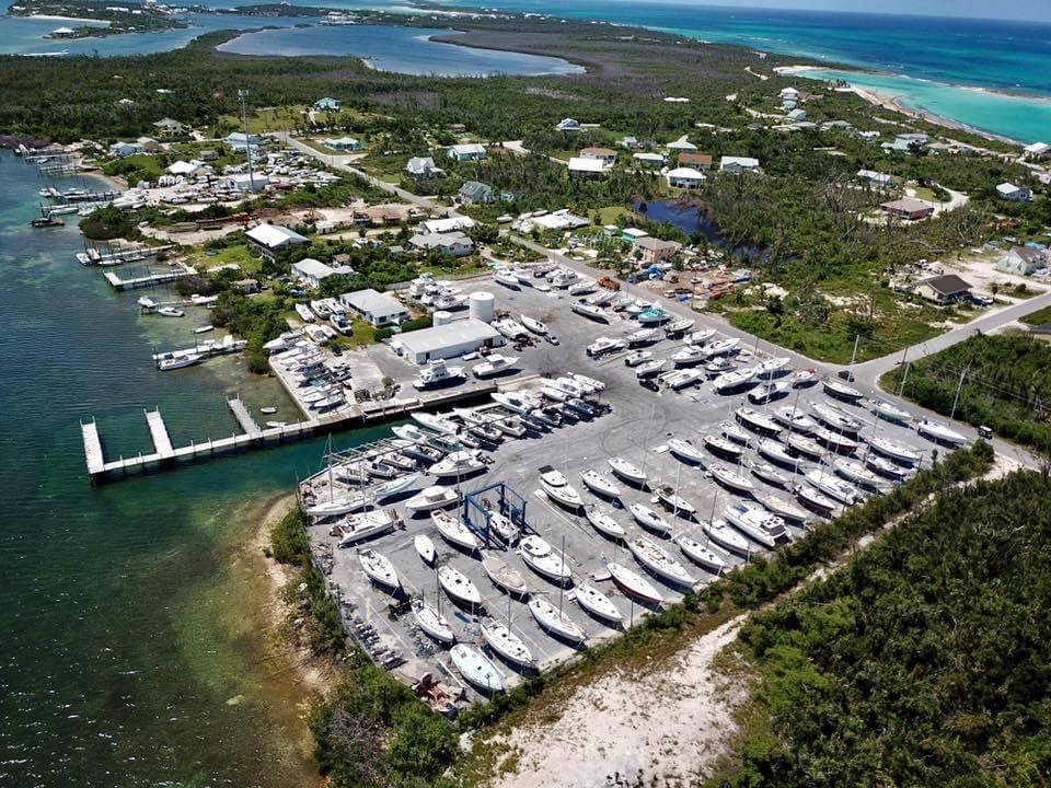 Green Turtle Cay aerial shot